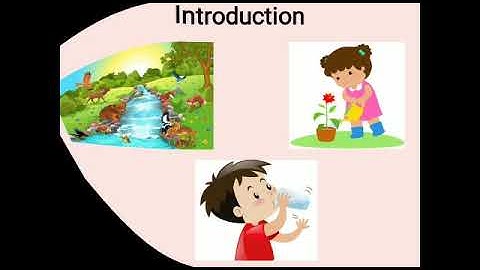 Std 2 Evs CHAPTER 7 WATER IS PRECIOUS PART 1