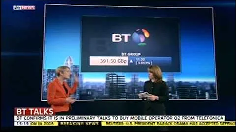 BT in talks to buy back mobile operator O2
