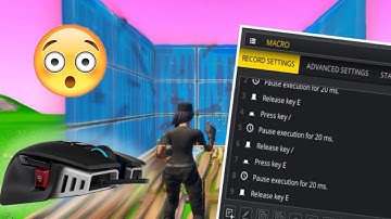 How to Setup and Use Macros on Fortnite!!! (INSANE)