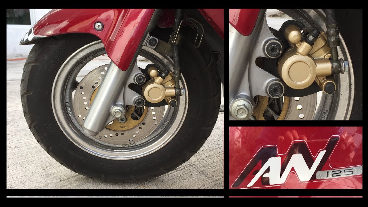 CAMBIO DE PASTILLAS DE SUZUKI AN 125