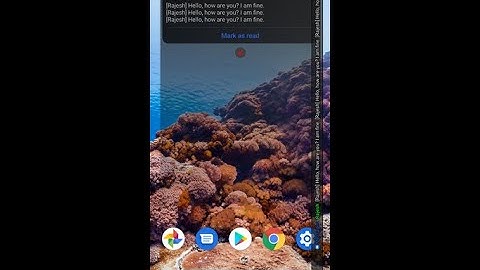Noticker - Notifications ticker