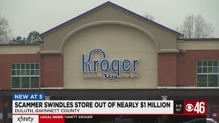 19-year-old employee accused of stealing nearly $1M from Gwinnett Kroger