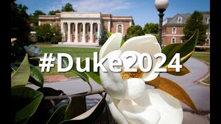 Welcome to Duke, Class of 2024!