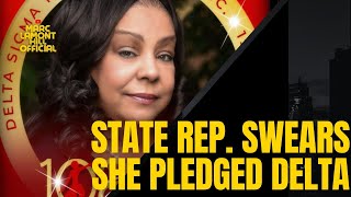 GA Politician Keeps Perping Delta Sigma Theta! DOUBLES DOWN on Blatant Lie About Being a Member!