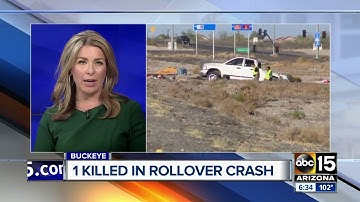 One dead, two seriously hurt in rollover crash on I-10 near Watson Road
