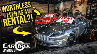 Here's How Much $$$ Our Cheap Supercars Are Worth As RENTALS  - CarTrek S2 Episode 3