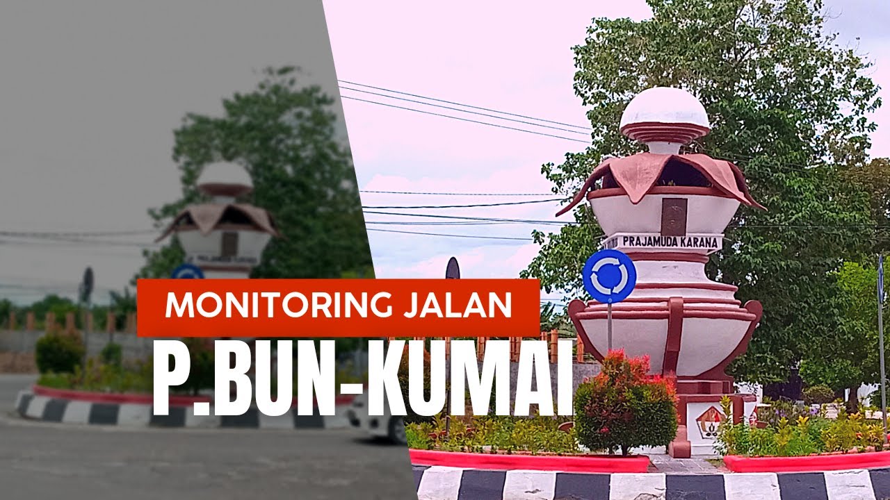 Terkini !! Motovlog Perjalanan Pangkalan Bun ke Bundaran Bahari Kumai