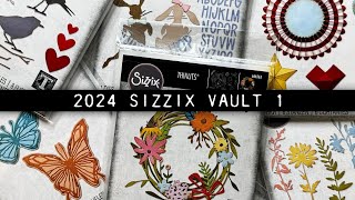 Tim Holtz Sizzix Vault 1 Collection (2024)
