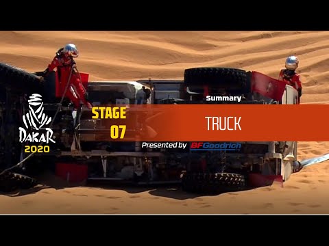 Dakar 2020 - Stage 7 (Riyadh / Wadi Al-Dawasir) - Truck Summary