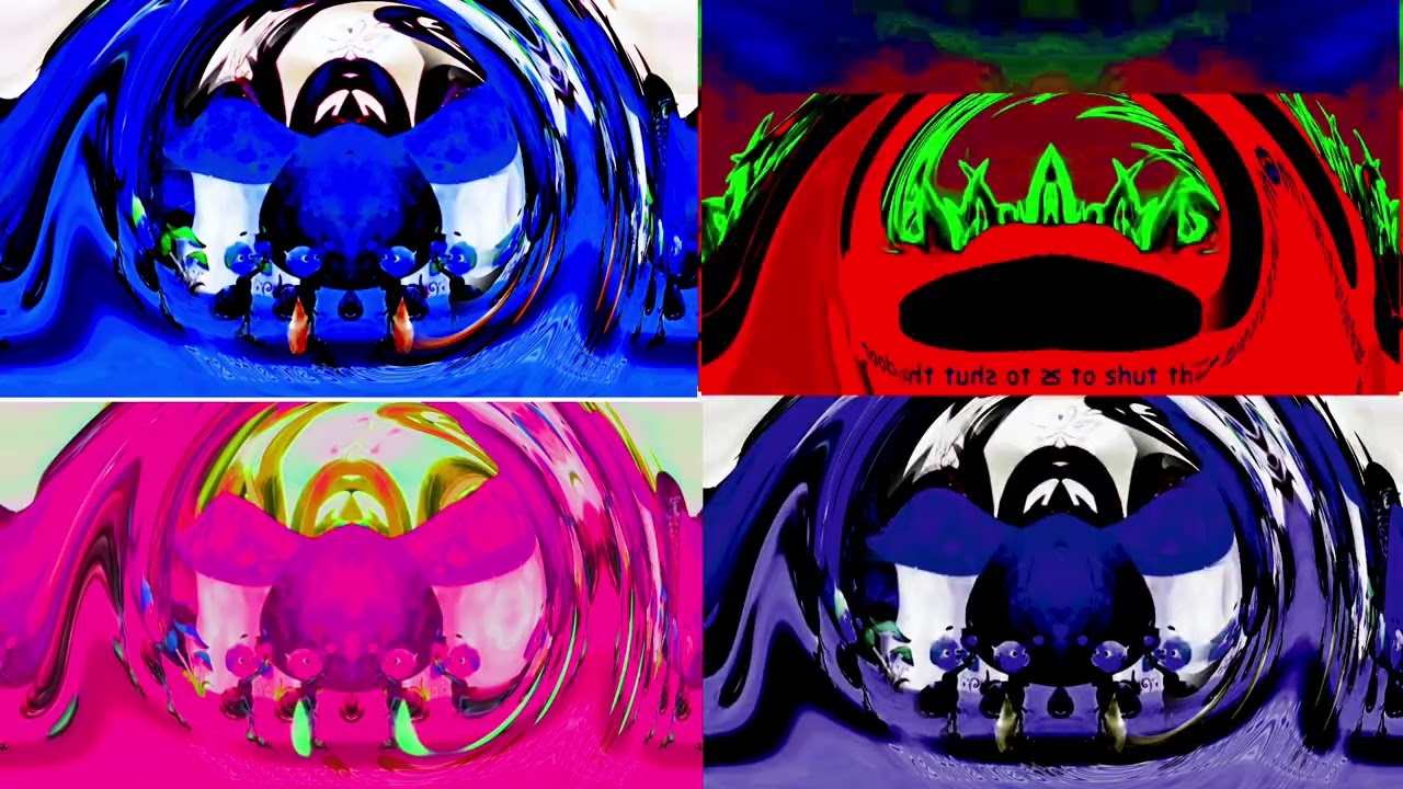 4 in 1 Different Colors in One Video Effects/ Ants Go Boom 