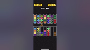 Ball sort Puzzle 1495.bölüm