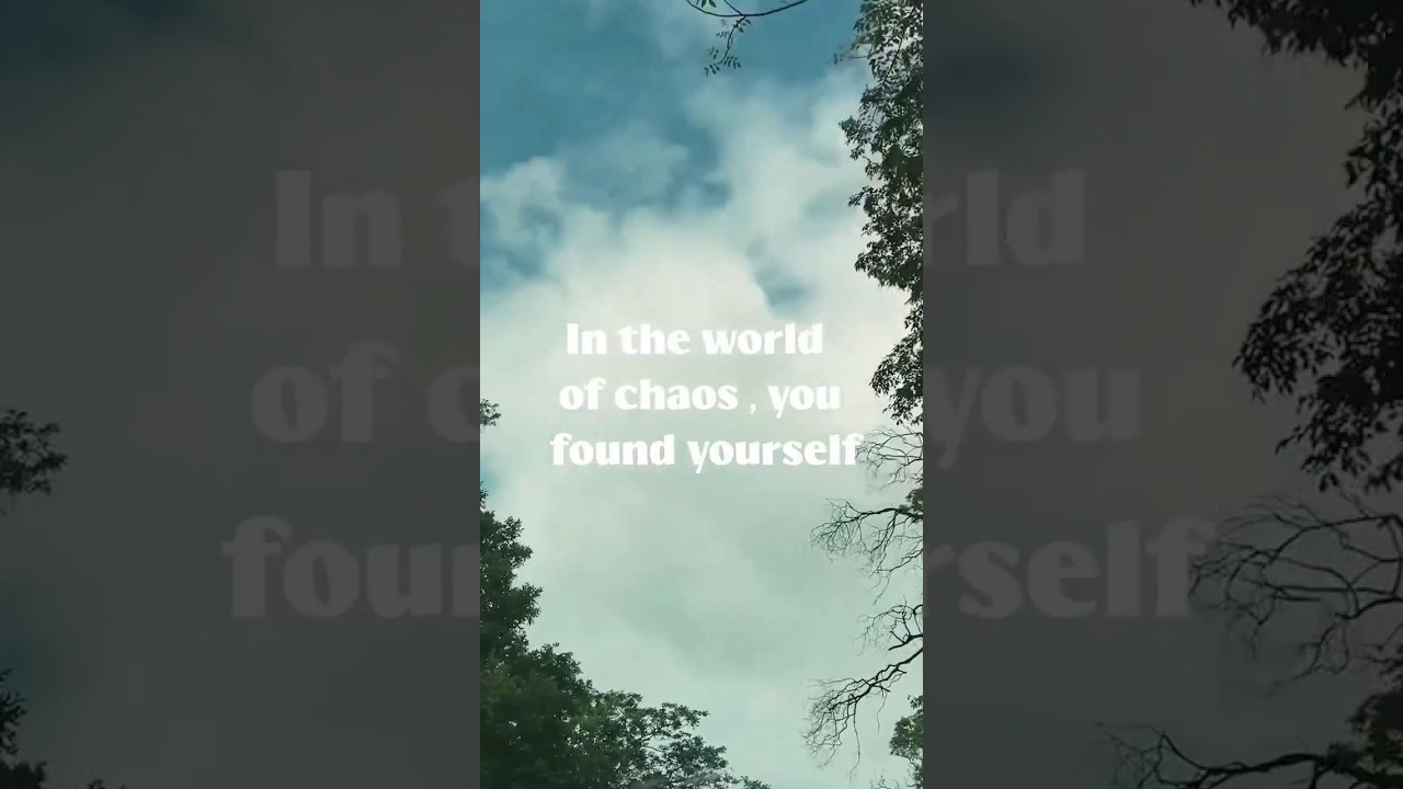 FOUND YOURSELF