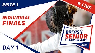 British Senior National Championships 2024: Individual Finals (Piste 1)