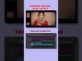 Wedding Video Trailer Editing Timeline Premiere Pro #editing #shorts #weddingtrailer