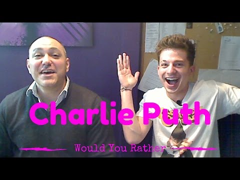 charlie puth questions charlie puth plays who d you rather doovi charlie puth questions charlie puth plays who d you rather doovi