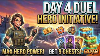 🦸 9 CHESTS ON DAY 4! Hero Initiative Guide | Last Z Alliance Duel | BDTB Gaming screenshot 2