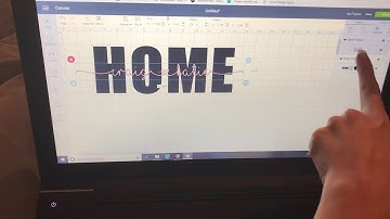 How to do the knockout method in Cricut Design Space