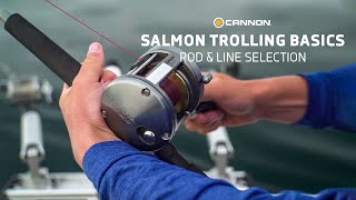 Salmon Trolling Basics  Rod and Line Recommendations