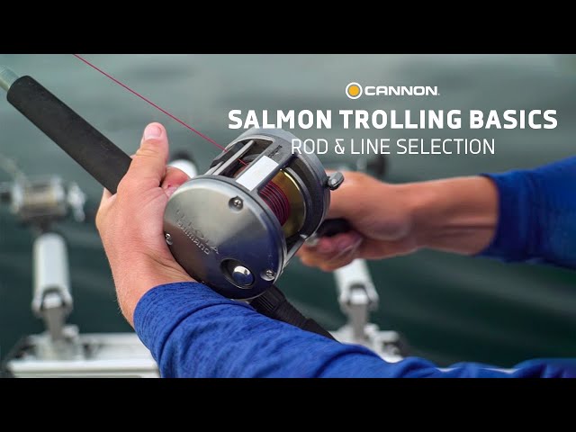 Salmon Trolling Basics - Rod and Line Recommendations 