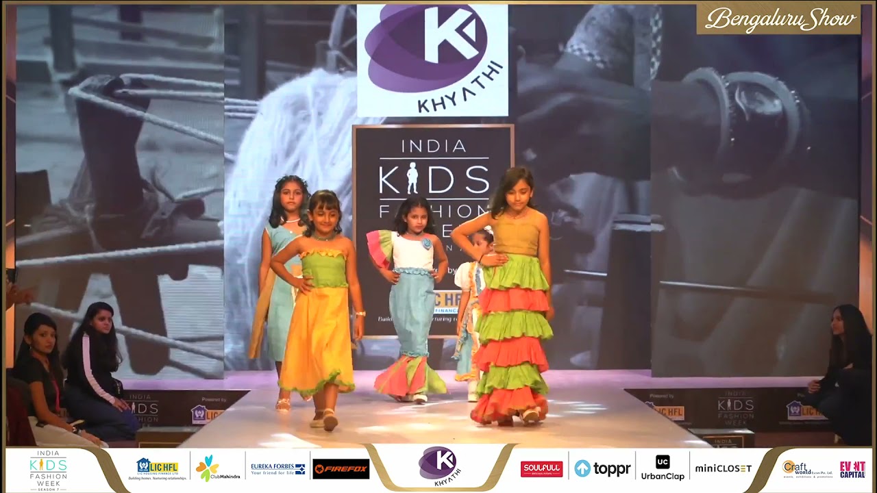Khyati Studio | India Kids Fashion Week | Season 7 | Bangalore | Kids wear designer | Fashion Show