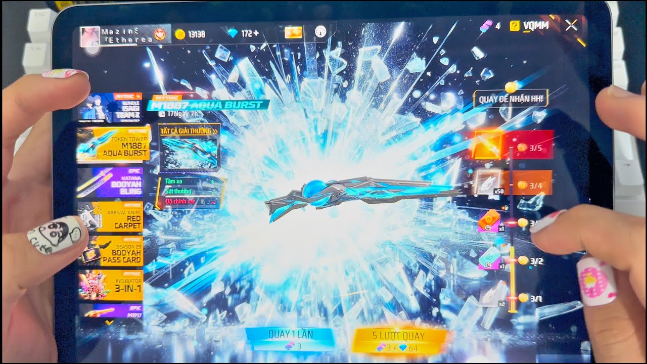 Nạp Hơn 1Củ Acc Phụ Server INDO Quay M1887 :)