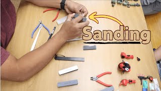 Teaching Young Gunpla Builders Sanding Techniques