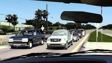 Forensic Animation: SUV vs Motorcycle