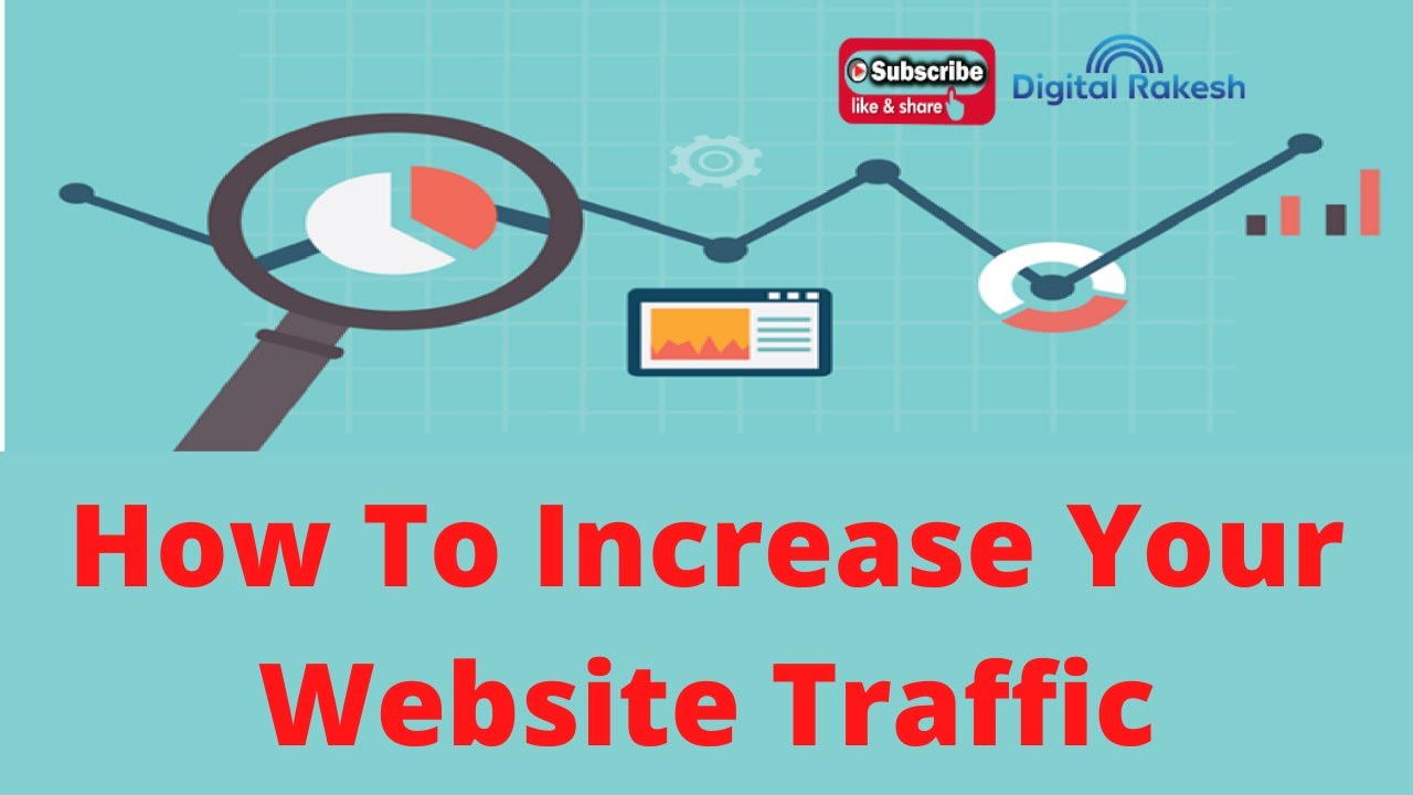 How to increase your website traffic | Search Engine Optimize | Digital ...