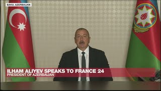 Azerbaijan is 'ready' to start peace talks with Armenia, president tells FRANCE 24 • FRANCE 24