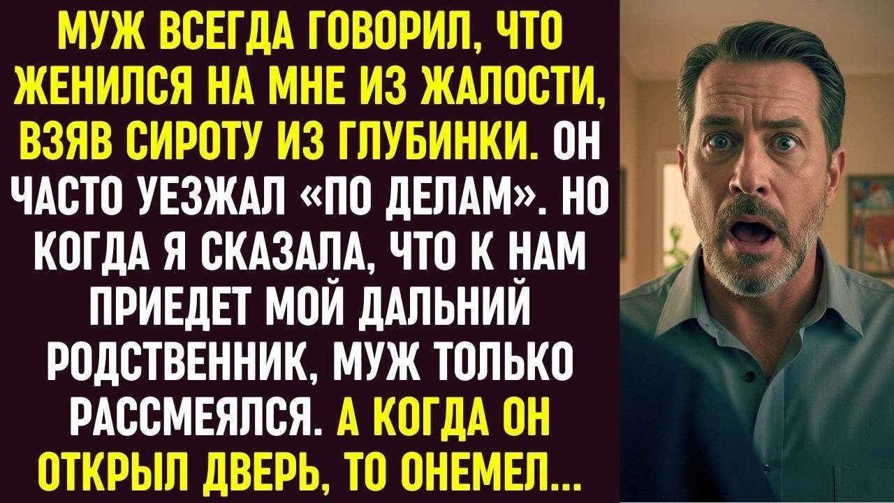 Муж смеялся над моим «родственником из глубинки», но когда открыл дверь, онемел от увиденного.