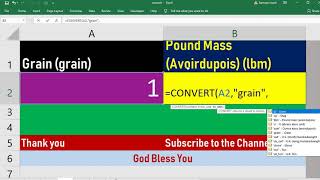 Convert Grain to Pound Mass Avoirdupois