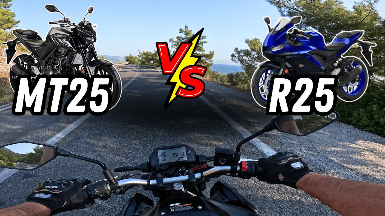 Mbt R25 R25 mi Yoksa MT25 mi? | Başlangıç Motoru Seçimi | MT-25 Motovlog - YouTube