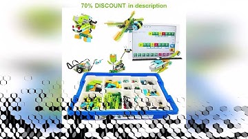 A must-have product! WeDo 2.0 Educational FunctionsParts Compatible 45300 Core Set Building Blocks