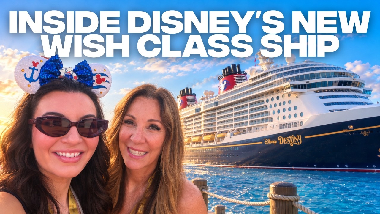 Disney Destiny FULL SHIP TOUR 2026 (Every Deck, Every Bar, Every Restaurant)
