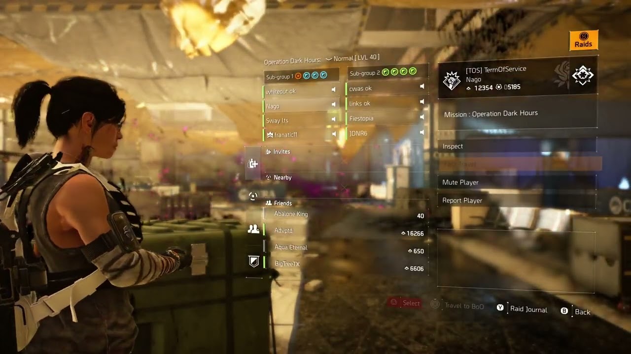 The Divsion 2 - Dark hours *previous* console speedrun WR - 