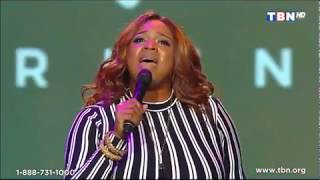 Kierra Sheard - Ministering At The Gospel Worship Experience Tbn