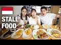 KOREAN ACTRESS TRIES INDONESIAN STALL FOOD FOR THE FIRST TIME IN KOREA!