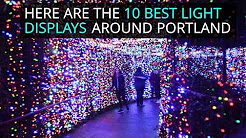 10 best holiday light displays around Portland