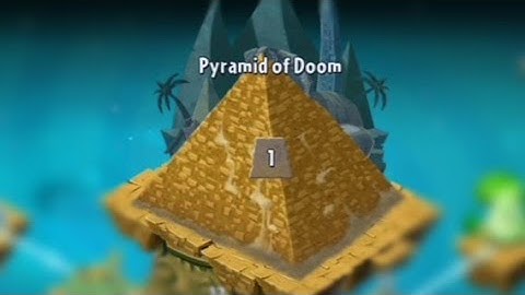 Level 1000 challenge starts! Plants Vs Zombies 2 - Pyramid of Doom level 1-5