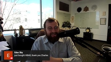 Charles Hoskinson on Just bought more HBAR thank you Charles