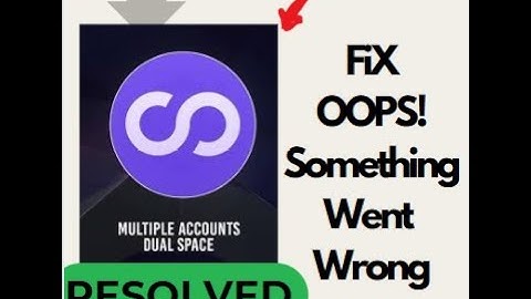 Fix Multiple Accounts Oops Something Went Wrong Problem in Android #problemfix #troubleshooting