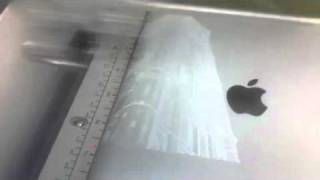 Laser engraving iPad 2 from a photo Laser engraving iPad 2 from a photo