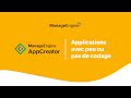ManageEngine AppCreator – La plateforme low-code pour créer vos applications métiers