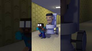 Toilet Head Chase Herobrine