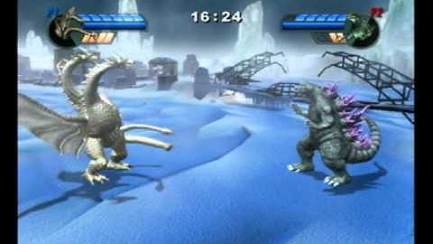 Godzilla: Unleashed - King Ghidorah Animation