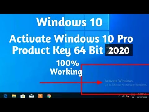 windows 10 professional 64 bit key