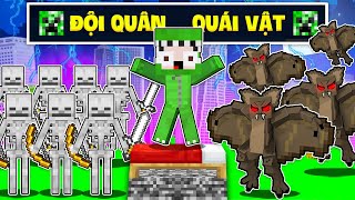 KHANGG BEDWARS THỬ THÁCH 24H NÂNG CẤP QUÁI VẬT SIÊU CÙI ĐẾN VIP NHẤT TRONG MINECRAFT TROLL NOOB TEAM