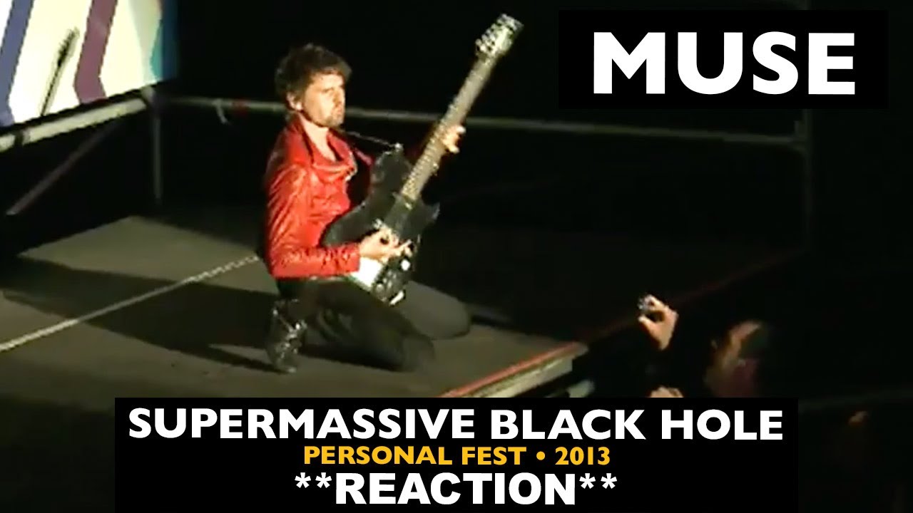 Musicians REACT to Muse: Supermassive Black Hole (Personal Fest 2013)