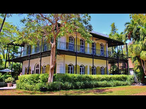 Ernest HEMINGWAY Home in Key West [HD]