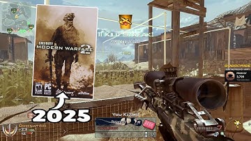 MW2 In 2025 Is EASY:"REAPING WITH THE 50CAL" NUKE ON AFGHAN DOM!